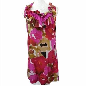 ANN TAYLOR LOFT XS Watercolor Shift Dress